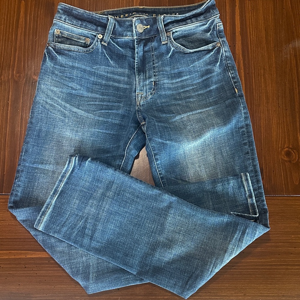 American Eagle Outfitters Next Level Flex Men's Medium Blue Straight Jeans